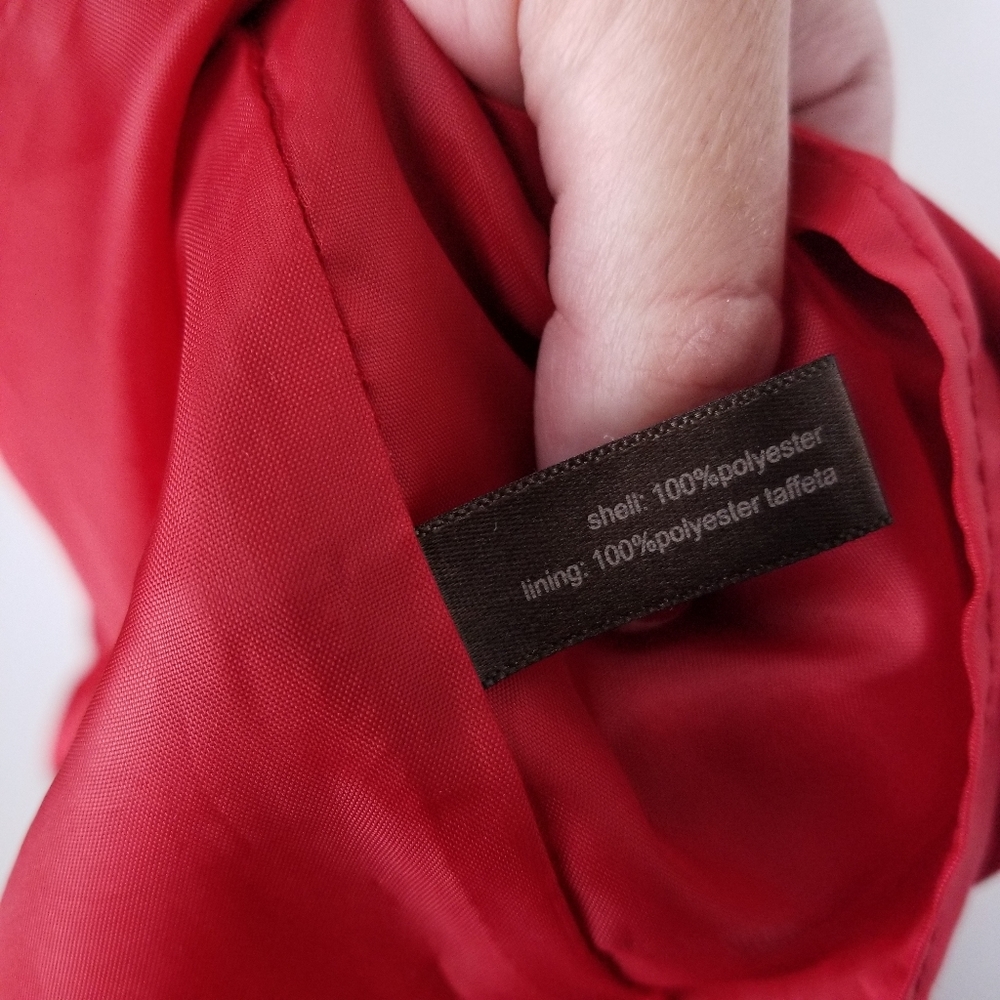 The Limited Red One Shoulder Ruffle Dress 2 - Picture 8 of 11